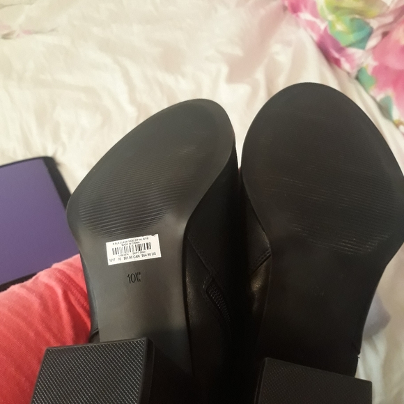 Torrid Faux Leather Faux Zip Booties - Picture 7 of 14